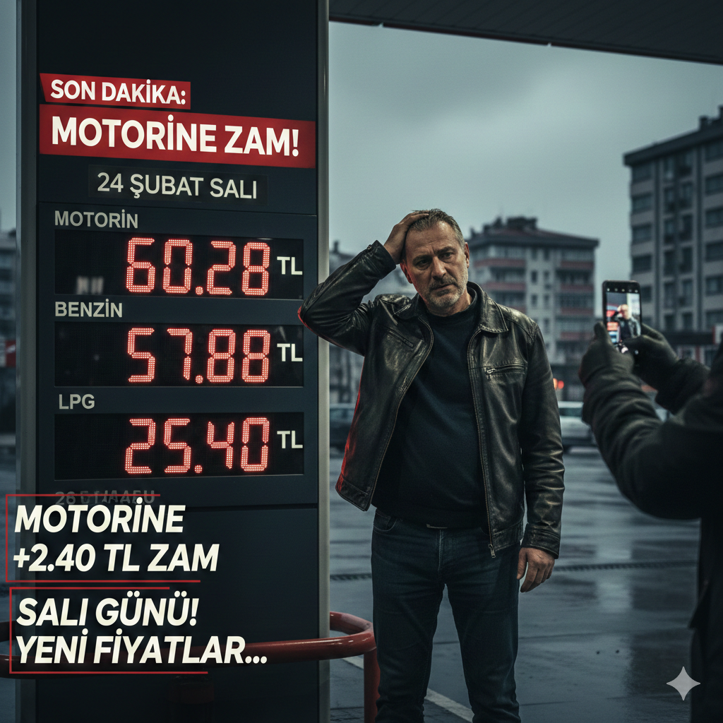 SON DAKİKA: Motorine Dev Zam Kapıda!