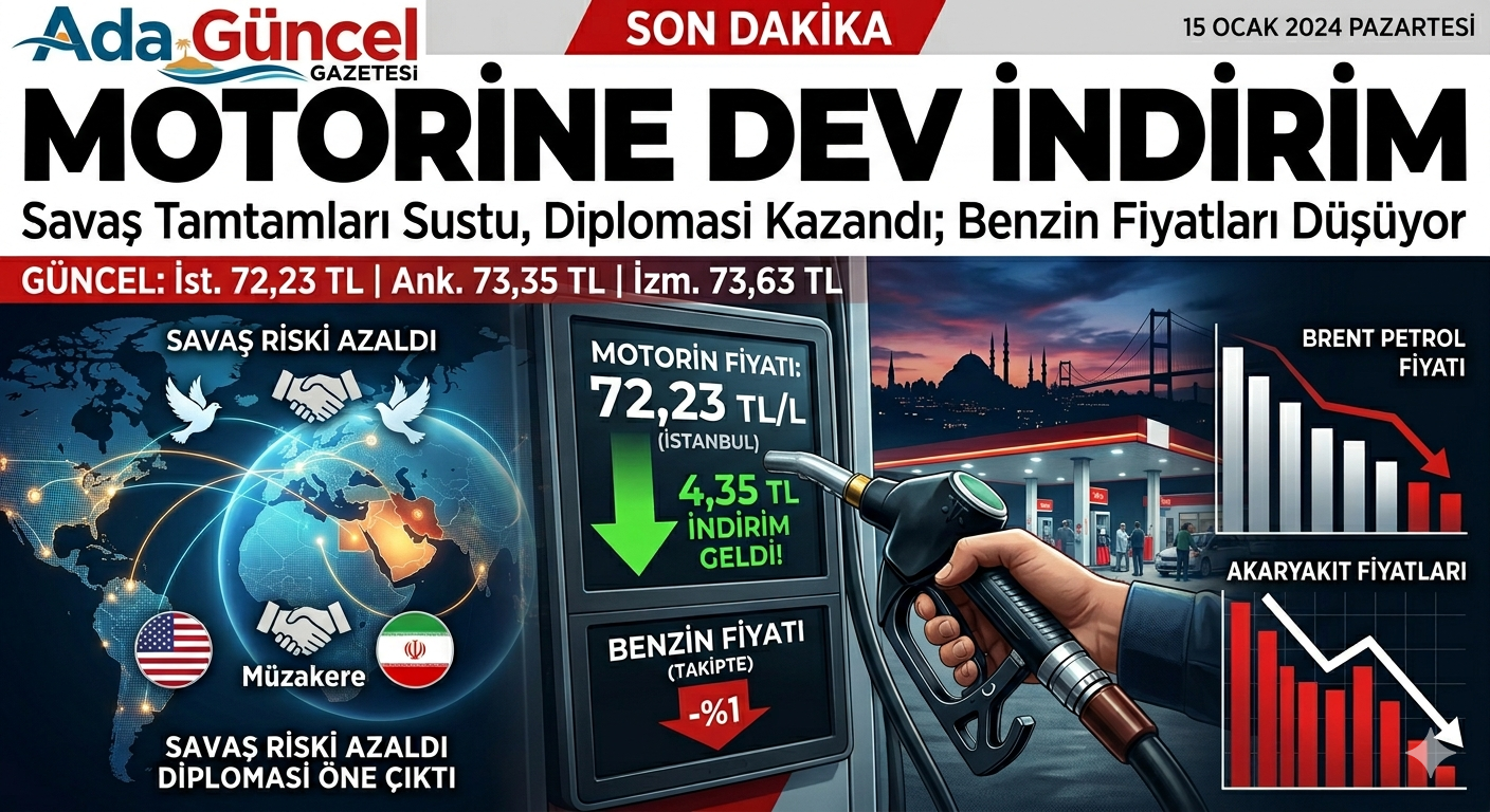 ​Akaryakıtta Diplomasi İndirimi: Motorine Dev İndirim, Sırada Benzin Var