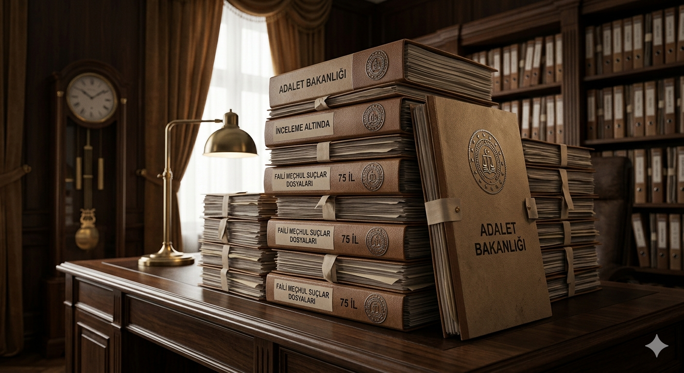 Adalet Bakanlığı Harekete Geçti: 638 Faili Meçhul Dosya Yeniden Açılıyor