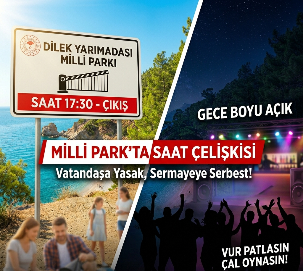 MİLLİ PARK’TA AYRICALIKLI TALAN: Vatandaşa Yasak, Sermayeye Serbest!
