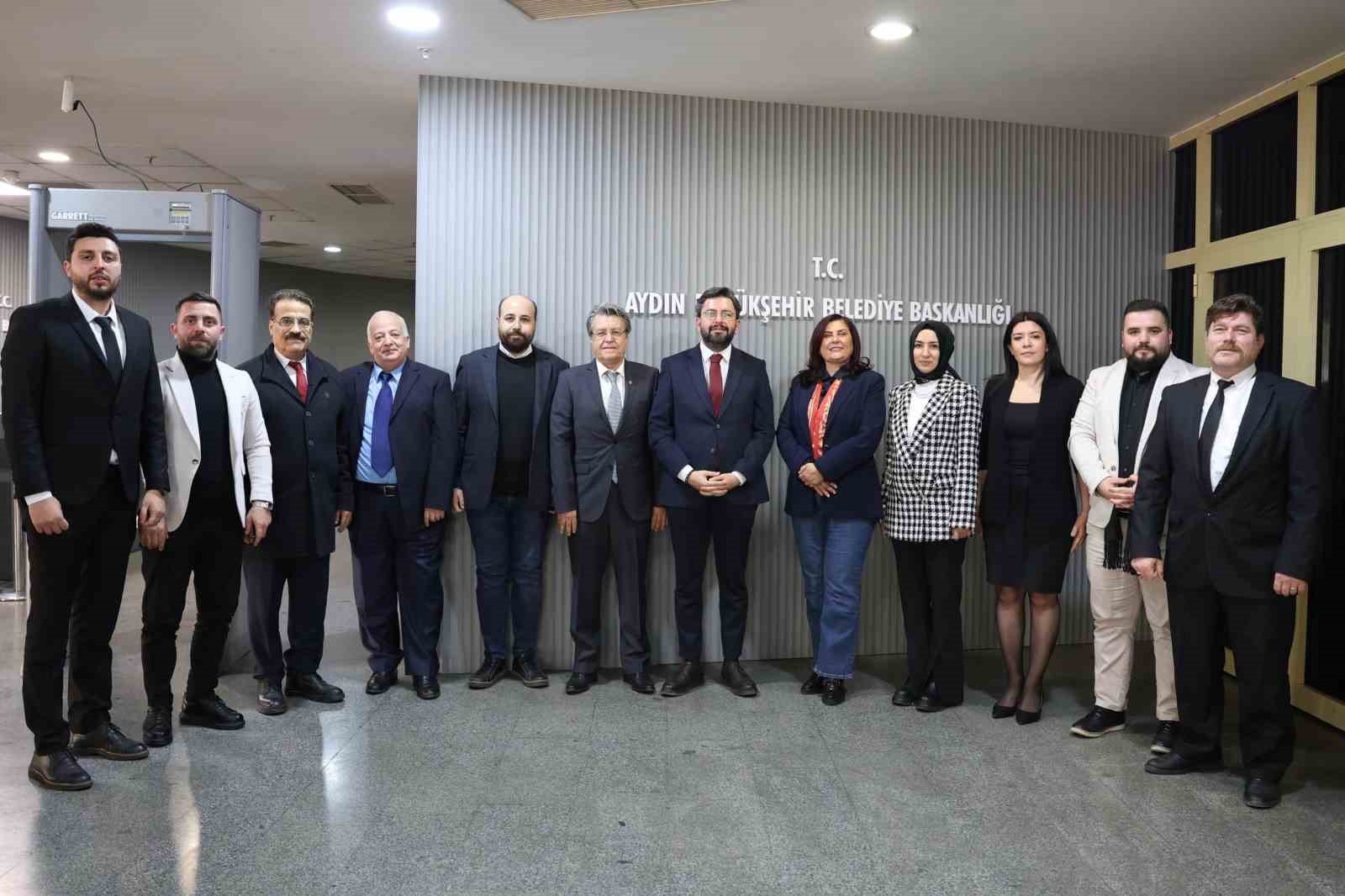 Aydın Gazeteciler Cemiyeti, Başkan Çerçioğlu’nu Ziyaret Etti: Yerel Basına Destek Vurgusu