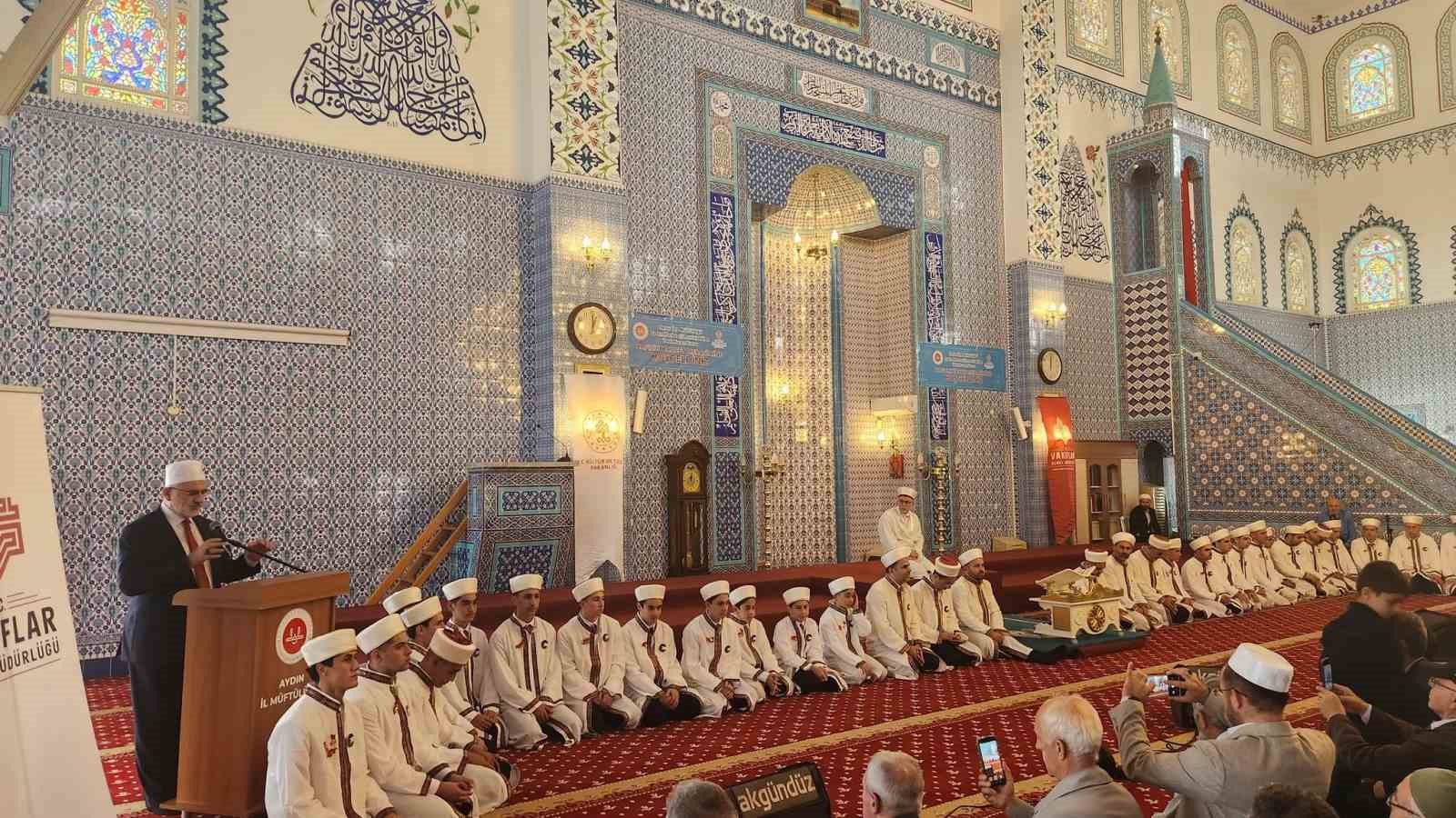 Aydın’da 26 Genç Hafız İçin İcazet Sevinci