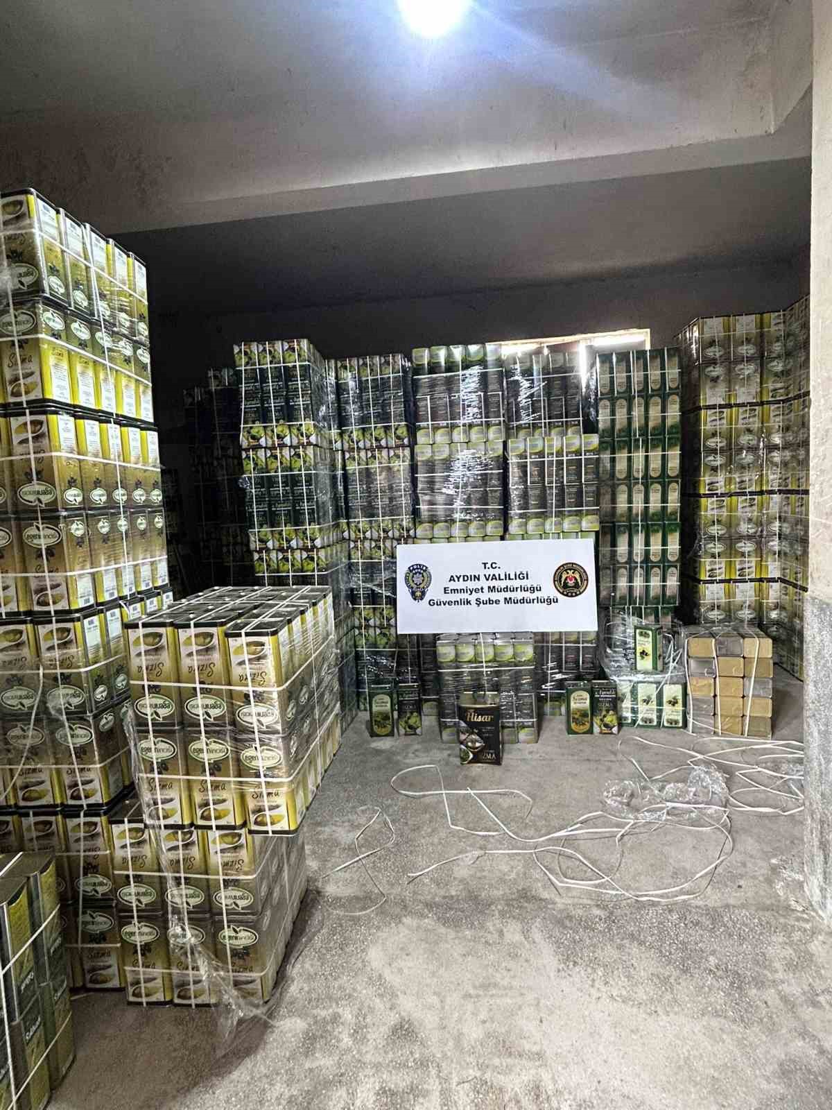 Köşk’te Sahte Zeytinyağı Operasyonu: 15 Bin Teneke Ele Geçirildi