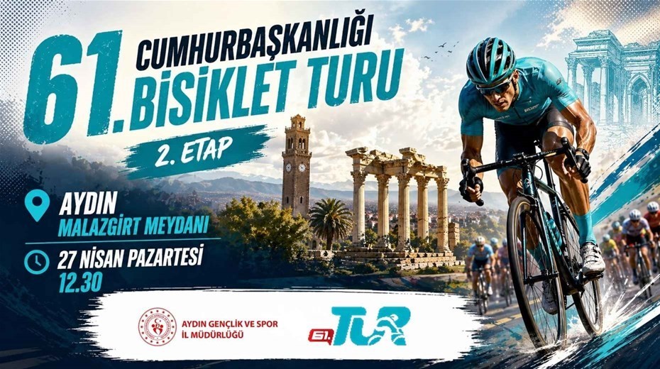 ​AYDIN’DA PEDALLAR DÜNYA BARIŞI VE SPOR İÇİN DÖNECEK: BÜYÜKŞEHİR DEV ORGANİZASYONA HAZIR!