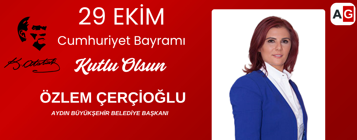 BAŞKAN ÇERÇİOĞLU: CUMHURİYETİMİZİN 102. YIL DÖNÜMÜ KUTLU OLSUN