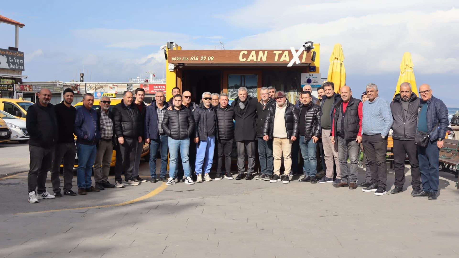 Kuşadası Şoförler Odası Seçimlerine 18 Gün Kala Sahadan Güçlü Mesaj: Can Taksi Durağında Murat Uçkan’a 28’de 28 Destek