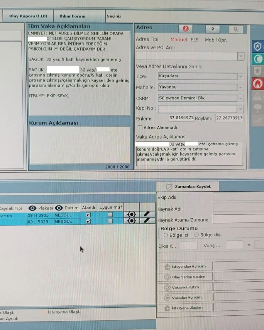 KUŞADASI'NDA ‘KİRLİ’ SENARYO ÇÖKTÜ: CAN KURTARMAYA GİDEN İTFAİYEYE LİNÇ GİRİŞİMİ!