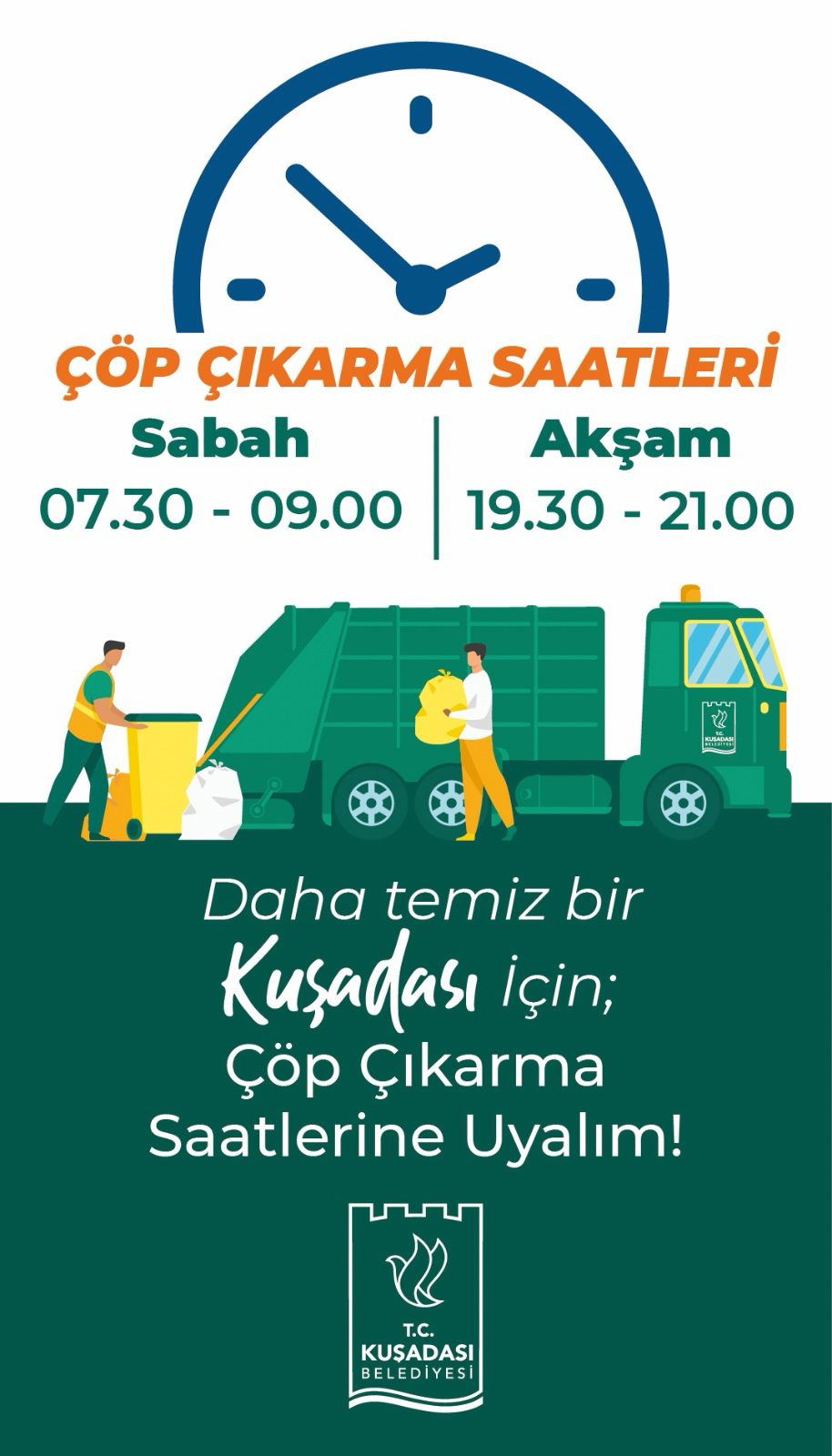 Çöp Çıkarma Saatlerine Dikkat!