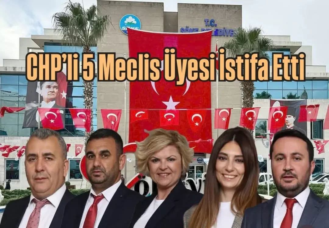 CHP Söke İlçe Teşkilatı’nda İstifa Depremi: 5 Meclis Üyesi Partiden Ayrıldı