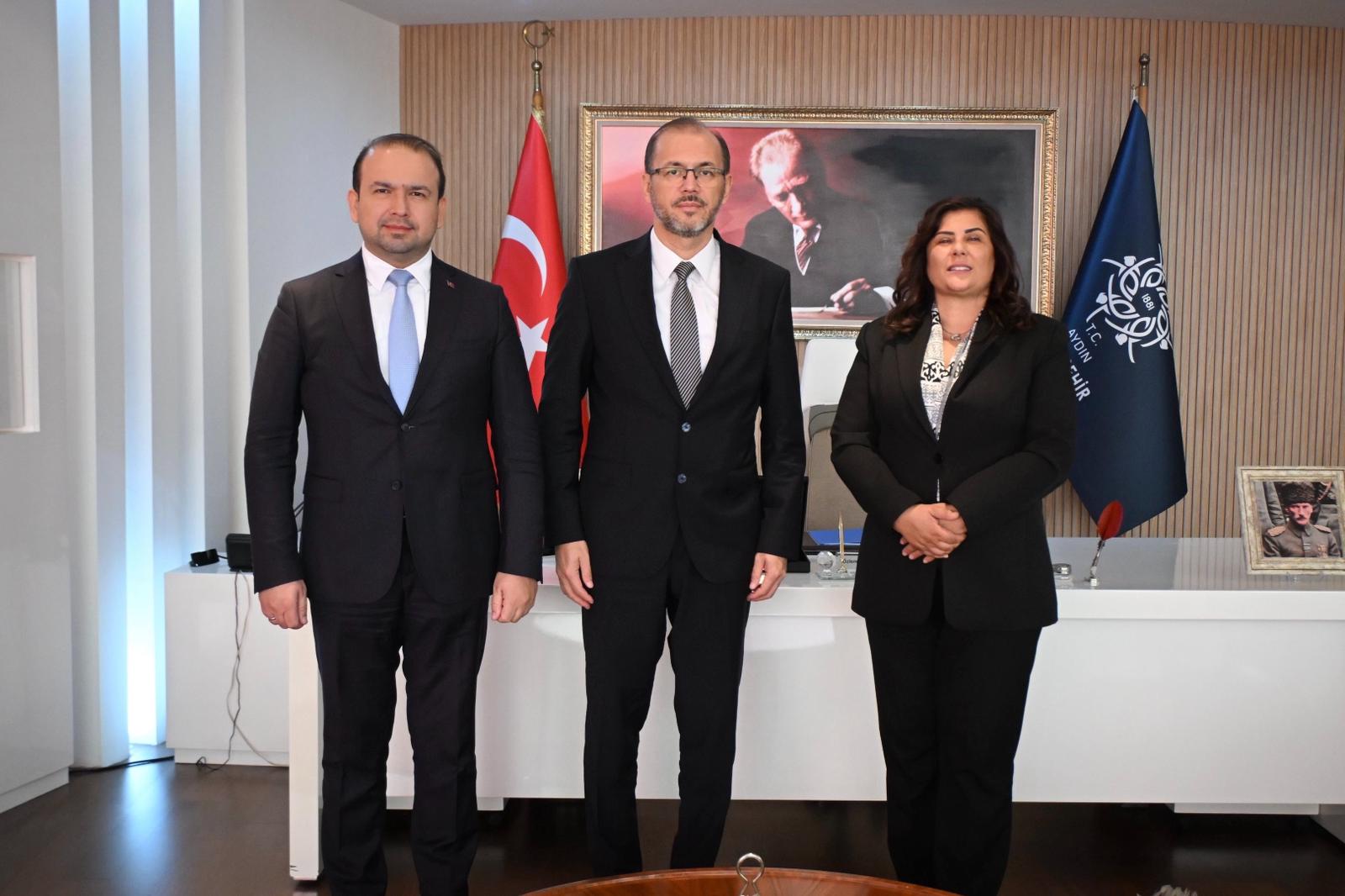 Başkan Çerçioğlu’na Sağlık Bakan Yardımcısı Okumuş’tan Ziyaret