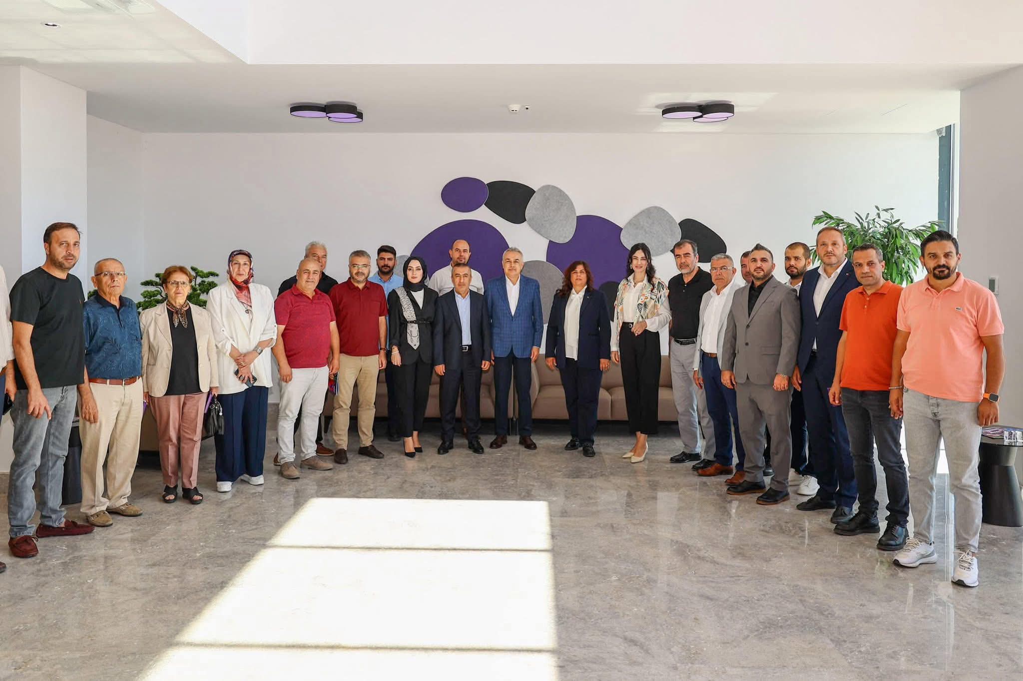 Türkiye’nin En Büyük Meyve-Sebze Kurutma Tesisi Köşk’te Ziyaret Edildi