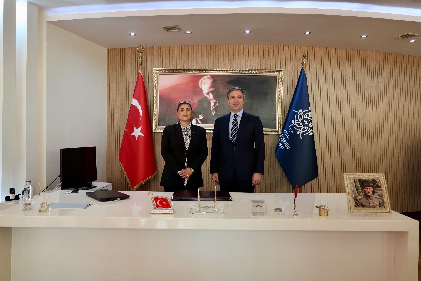 BAŞKAN ÇERÇİOĞLU’NA AK PARTİ GENEL BAŞKAN YARDIMCISI SIRAKAYA’DAN ZİYARET
