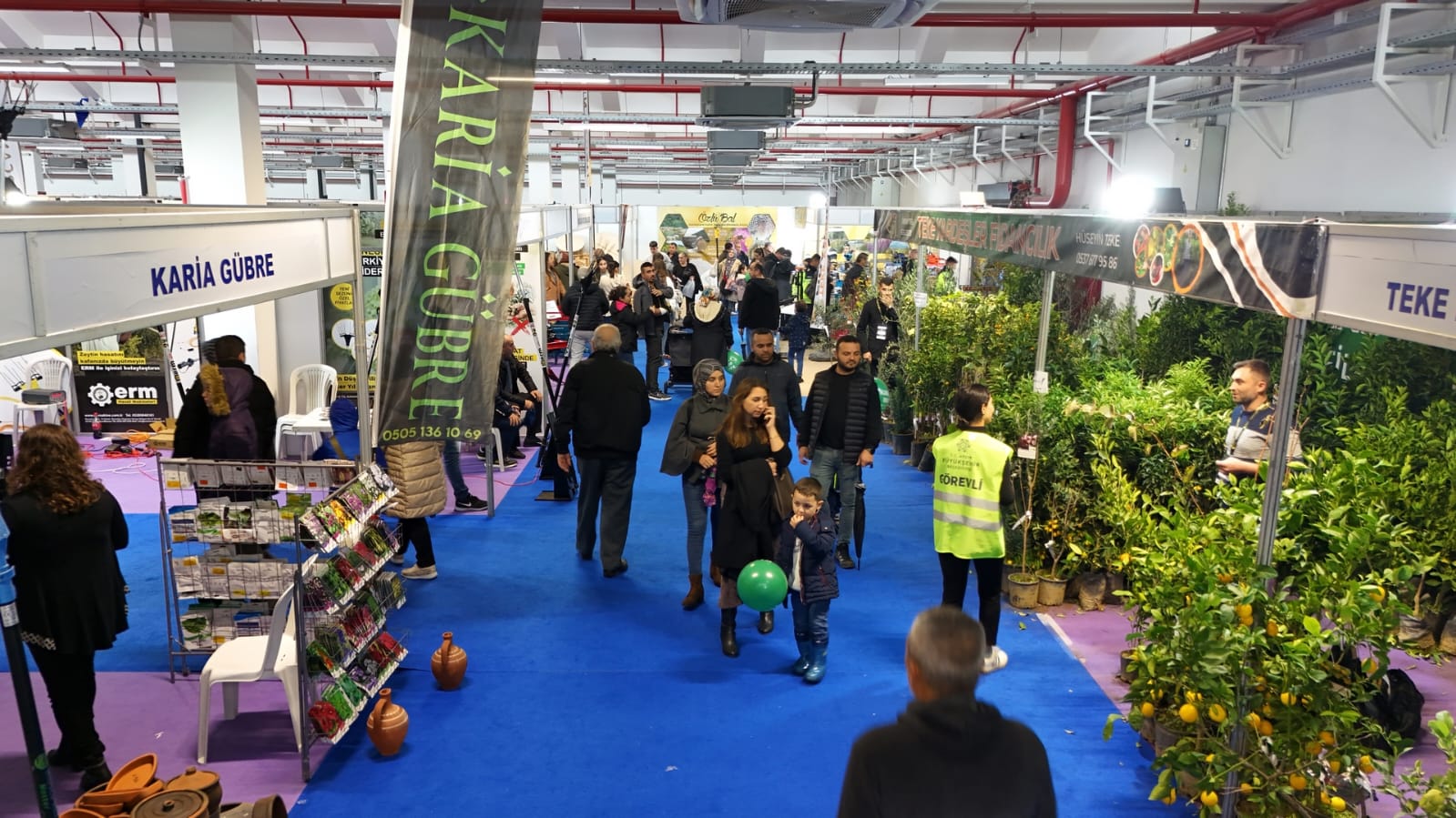 BAŞKAN ÇERÇİOĞLU TARIM FUARI’NDA ON BİNLERİ BULUŞTURDU