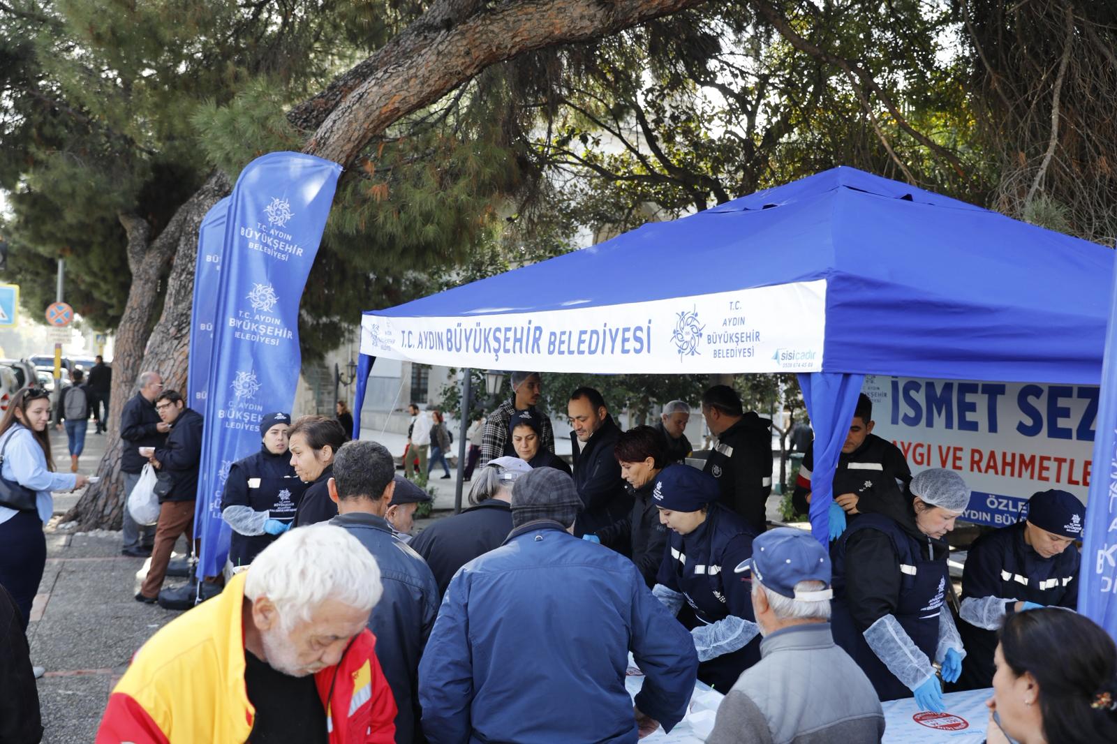BAŞKAN ÇERÇİOĞLU’NDAN İSMET SEZGİN’İN ARAMIZDAN AYRILIŞININ YIL DÖNÜMÜNDE LOKMA HAYRI