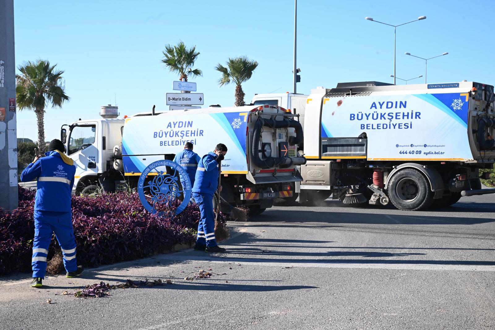 BAŞKAN ÇERÇİOĞLU DİDİM’DE ÇEVRE DÜZENLEME VE YENİLEME ÇALIŞMALARINA DEVAM EDİYOR