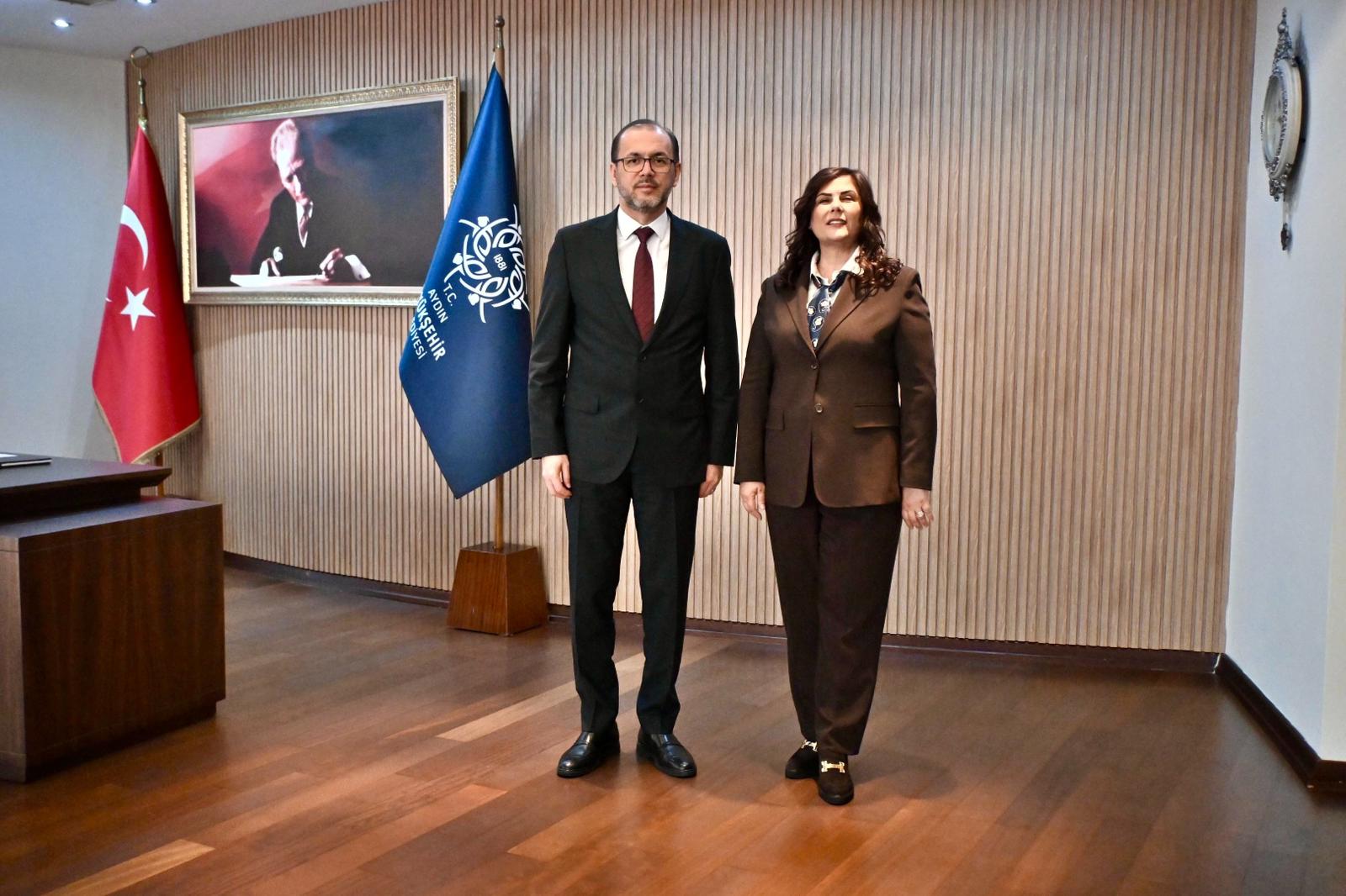 Başkan Çerçioğlu’na Sağlık Bakan Yardımcısı Okumuş’tan Nezaket Ziyareti