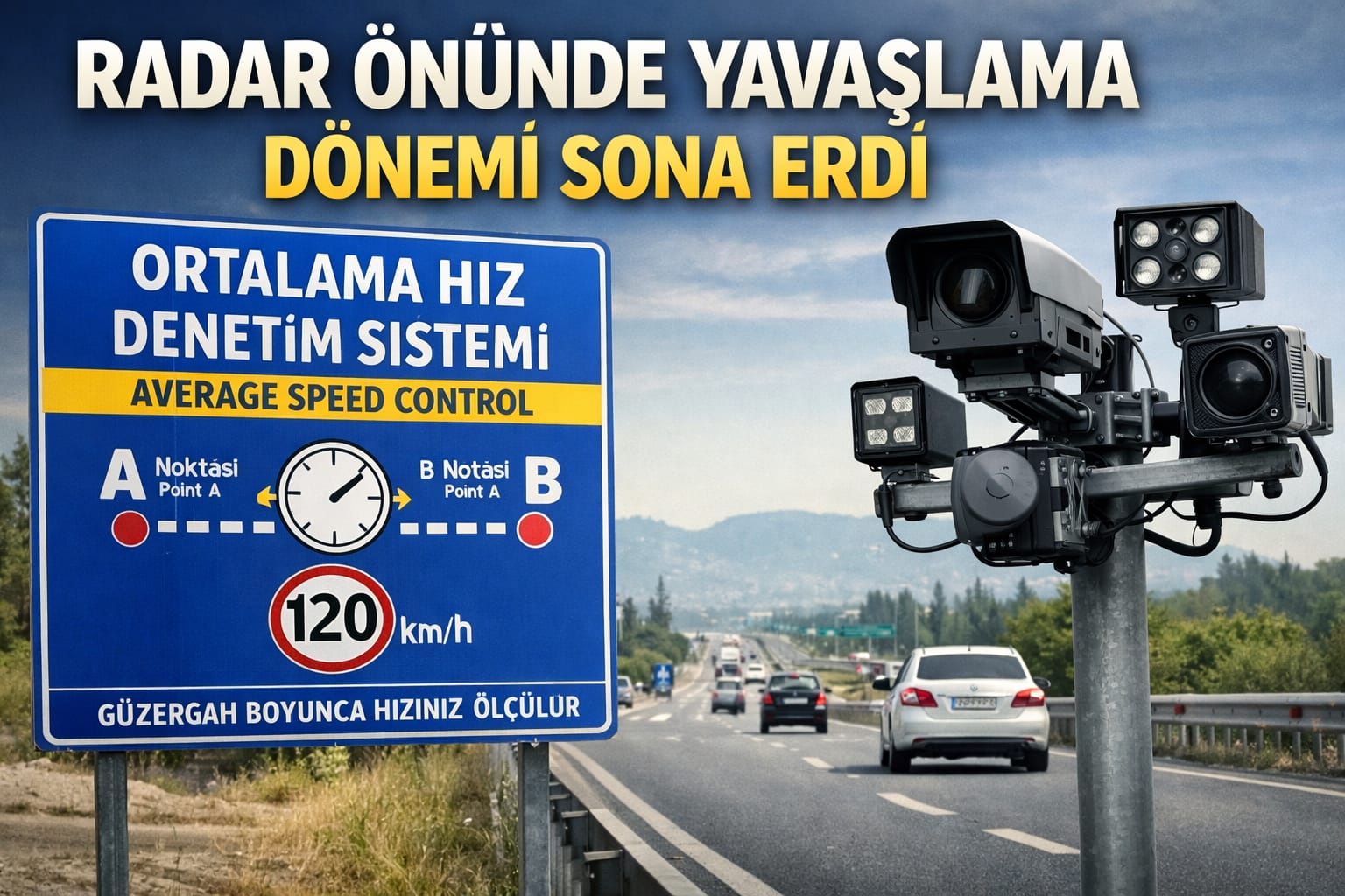 RADAR ÖNÜNDE YAVAŞLAMA DÖNEMİ SONA ERDİ