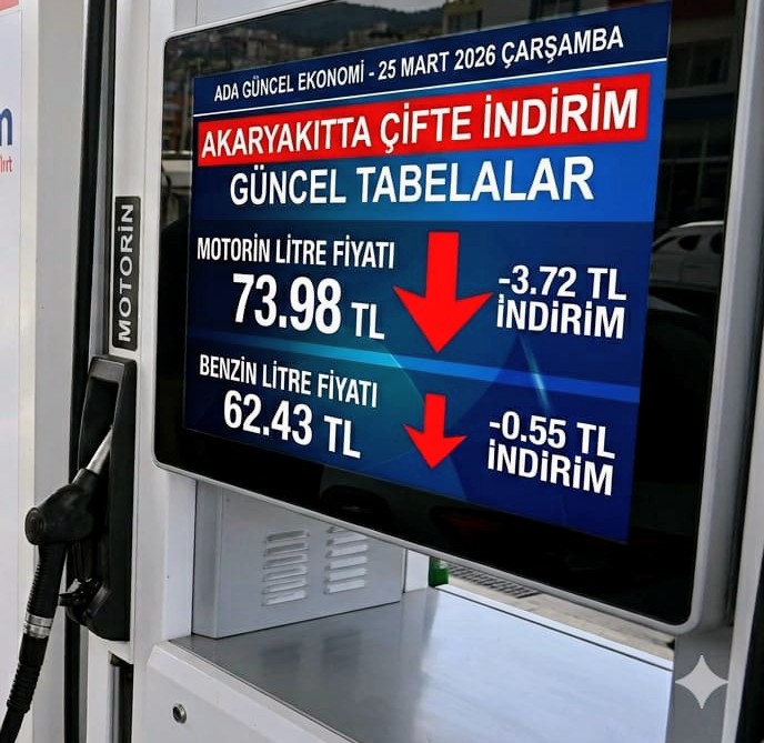 AKARYAKITTA ÇİFTE İNDİRİM: TABELALAR YENİDEN ŞEKİLLENDİ