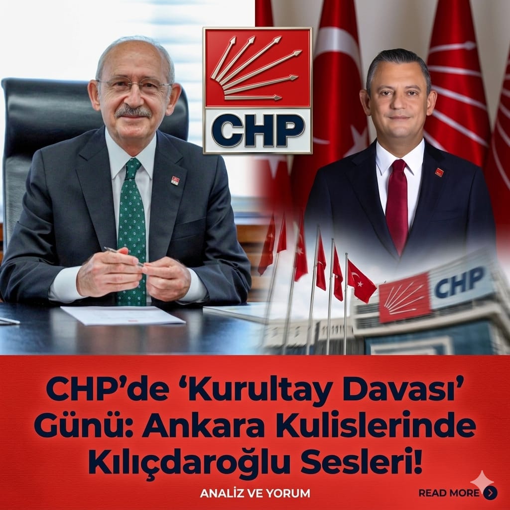 ​CHP’de ‘Kurultay Davası’ Günü: Ankara Kulislerinde Kılıçdaroğlu Sesleri!