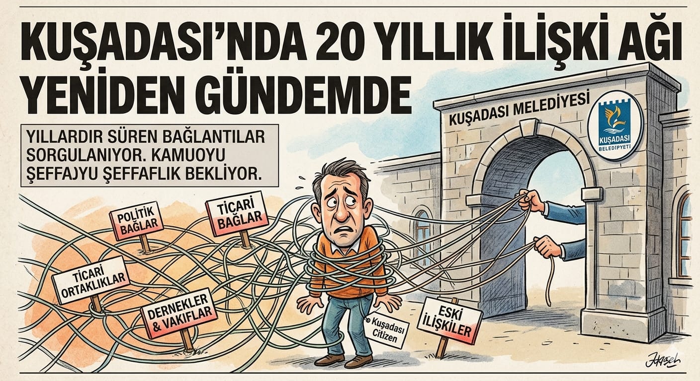 ​KUŞADASI'NDA 20 YILLIK İLİŞKİ AĞI YENİDEN GÜNDEMDE