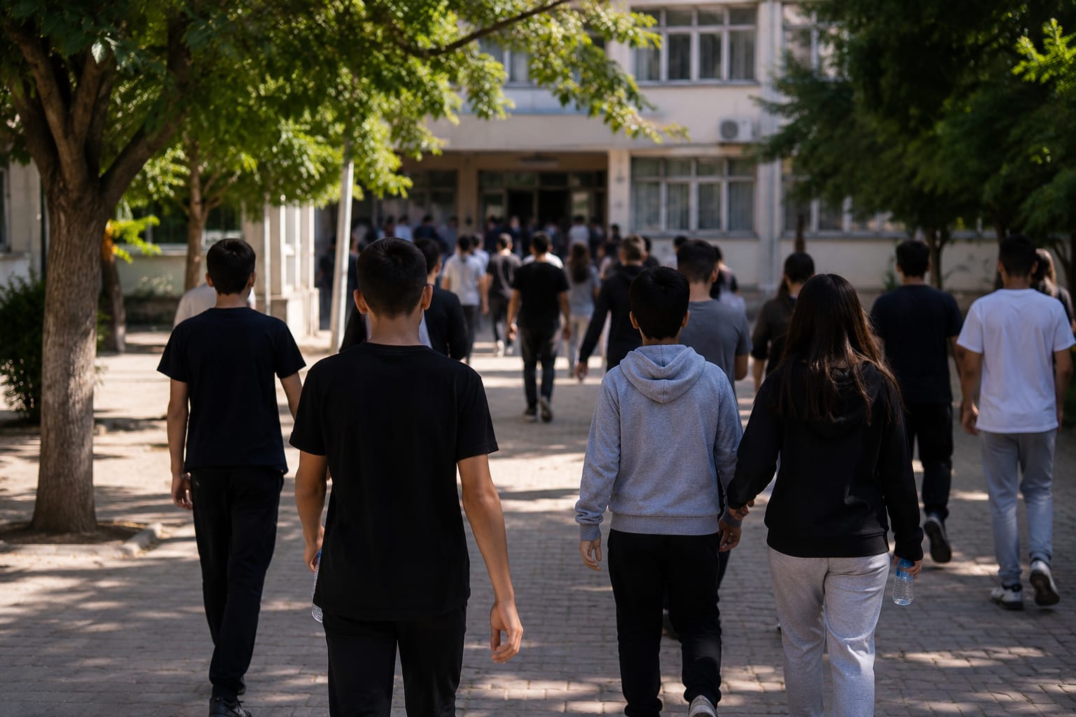 ​KUŞADASI'NDA İLK KEZ GERÇEKLEŞEN LGS'DE 1.063 ÖĞRENCİ TER DÖKTÜ