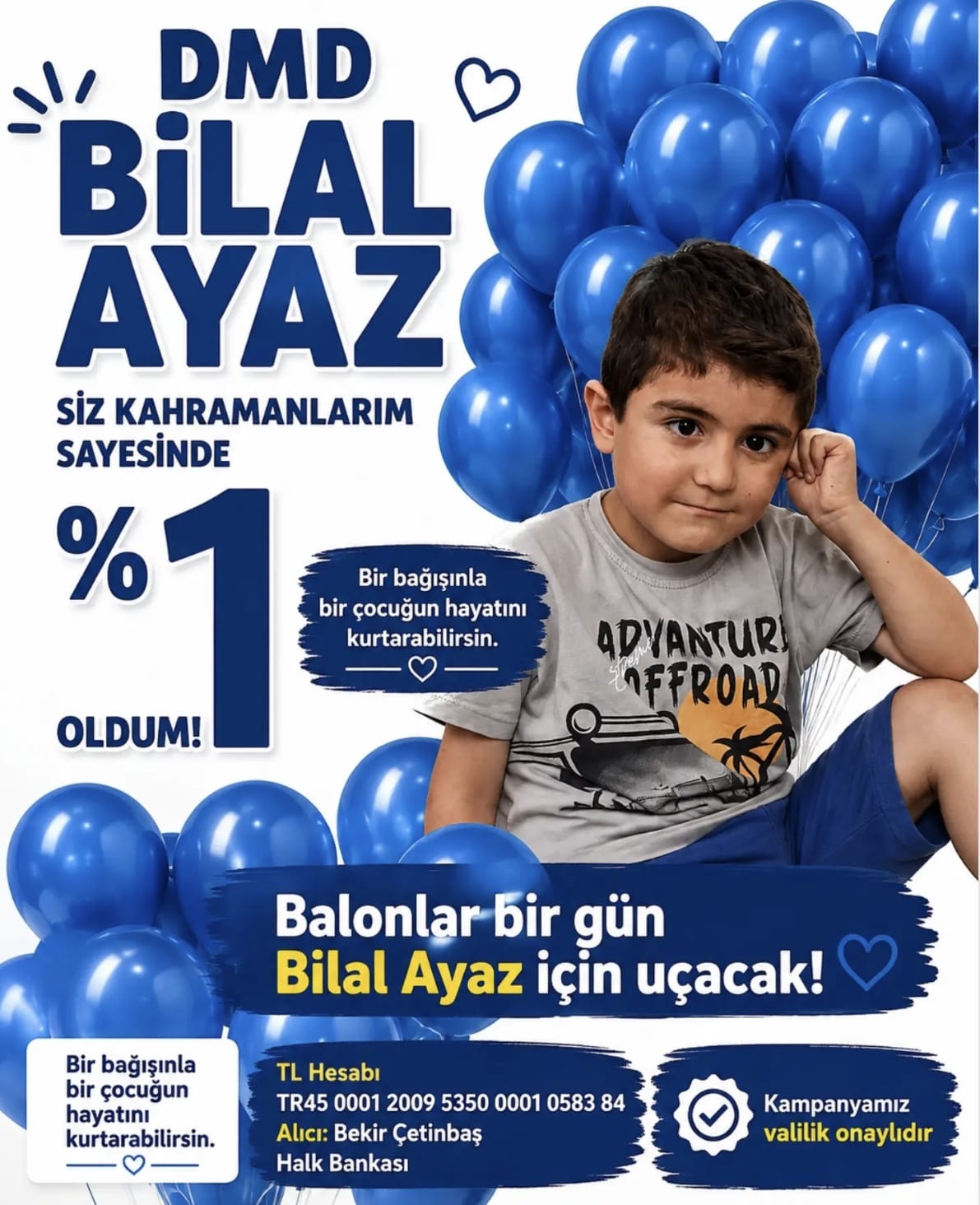 BİR ÇOCUĞUN NEFESİNE OMUZ VERMEK ZAMANI: KÜÇÜK BİLAL İÇİN KUŞADASI TEK YÜREK!