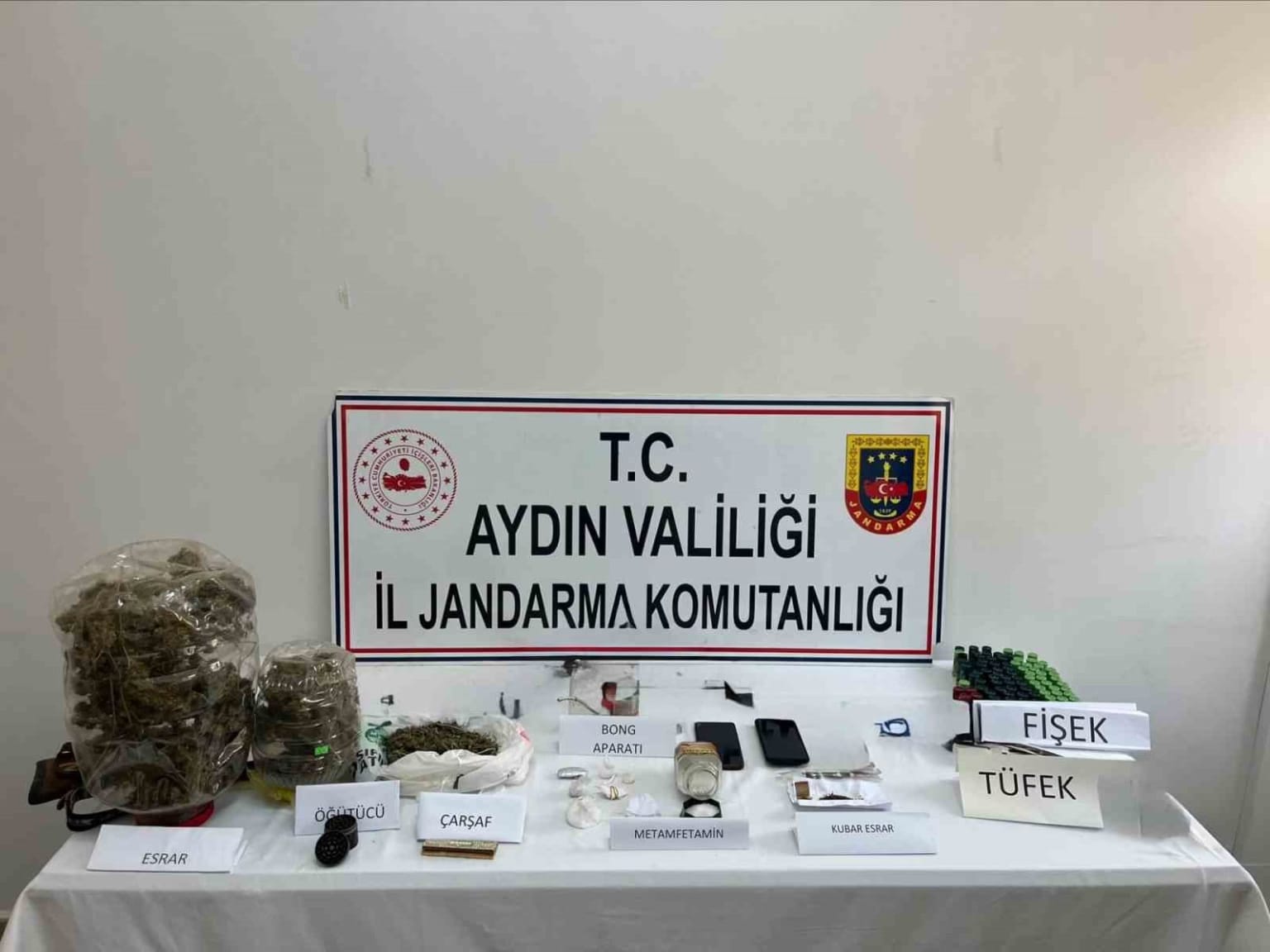 Kuşadası'nda şok operasyon: 11 adrese baskın, 12 gözaltı