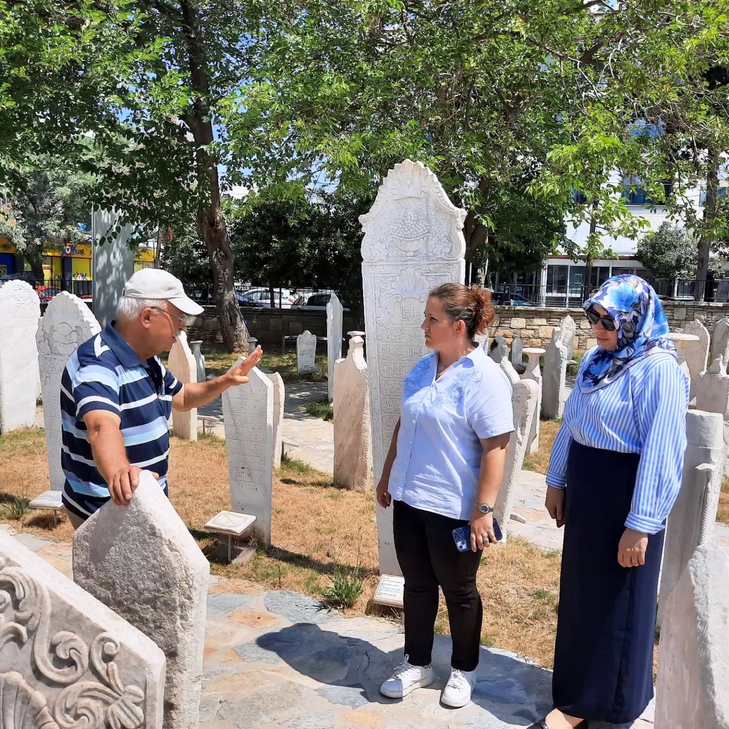 Adalızade Mezar Taşları Açık Hava Müzesi’nde Devlet Ziyareti