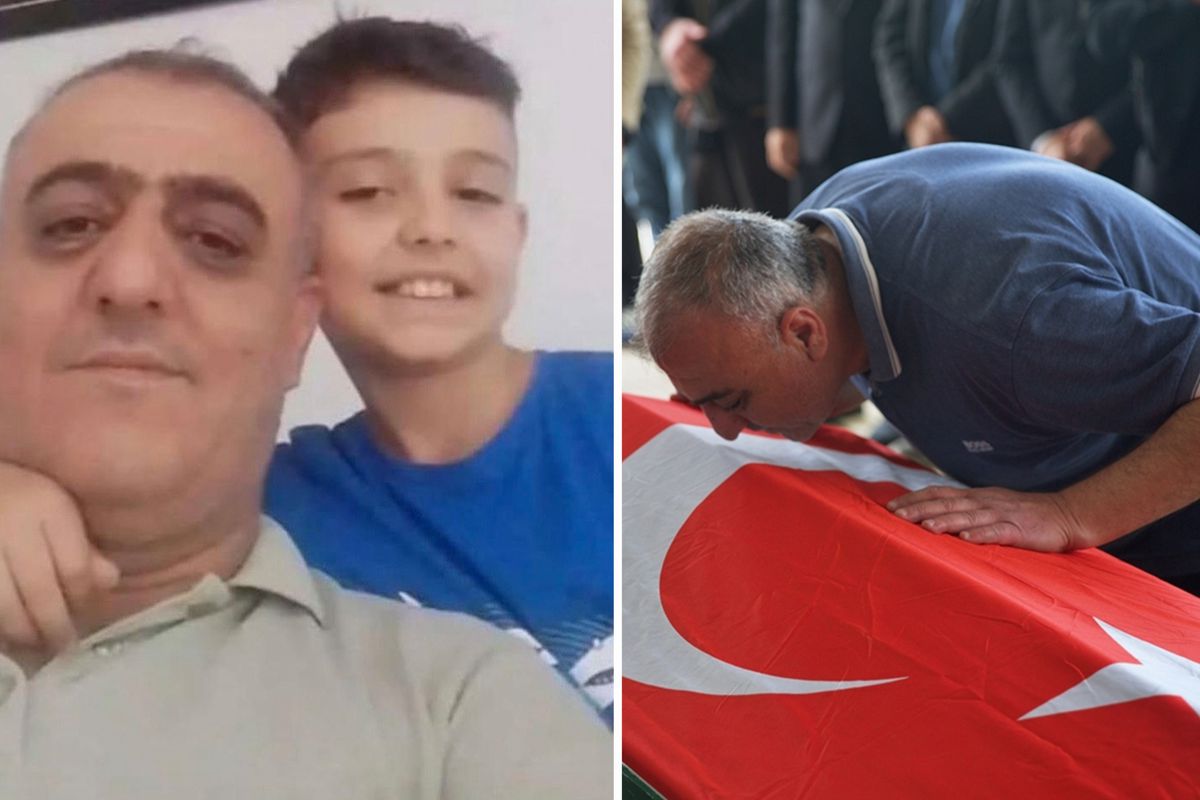 Adnan'a babasının vedası kahretti Şehidim, balım, kurban olduğum