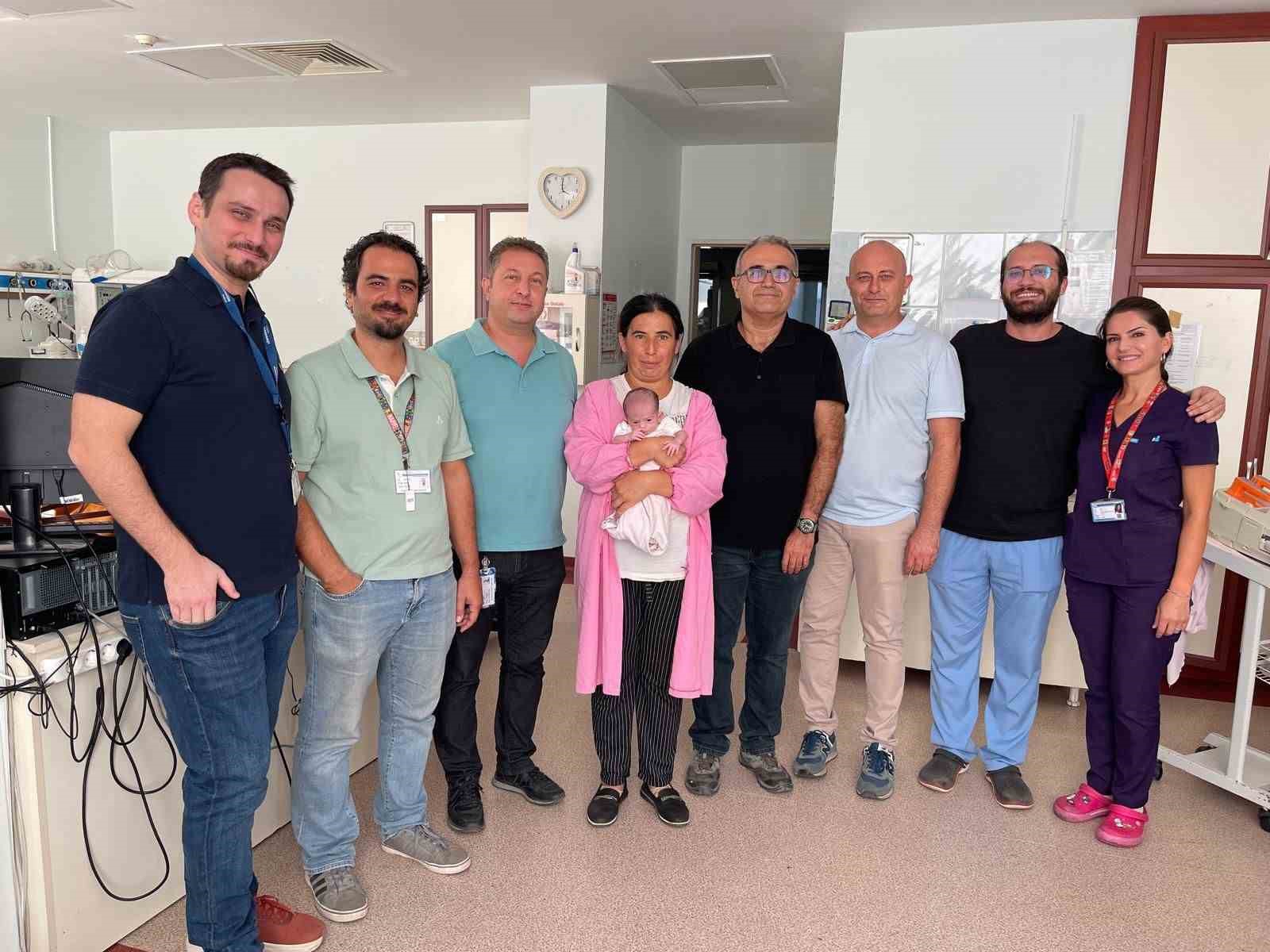 Aydın’da 1.8 kiloluk bebeğe kalp ameliyatı gerçekleştirildi