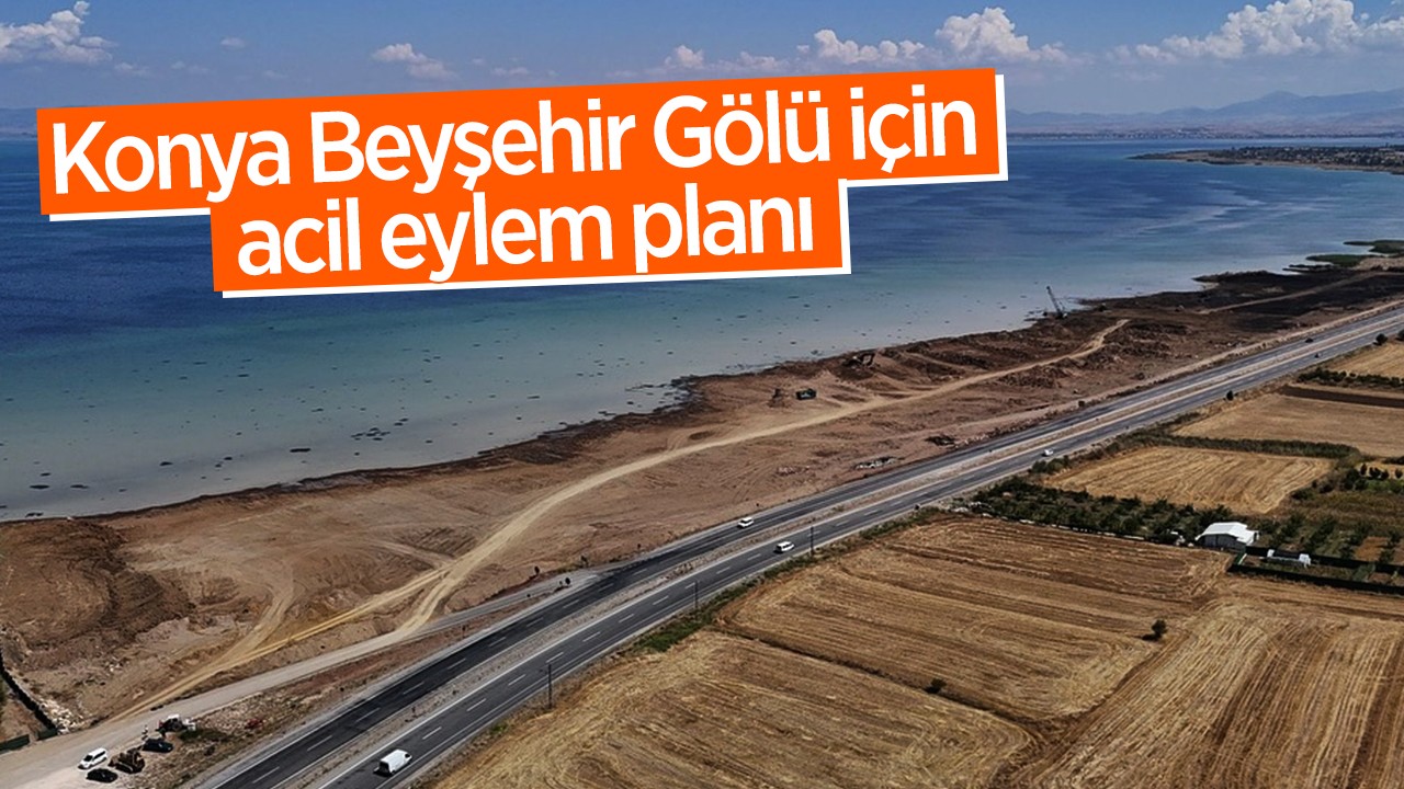 Beyşehir Gölü İçin Acil Su Eylem Planı Hazırlanıyor