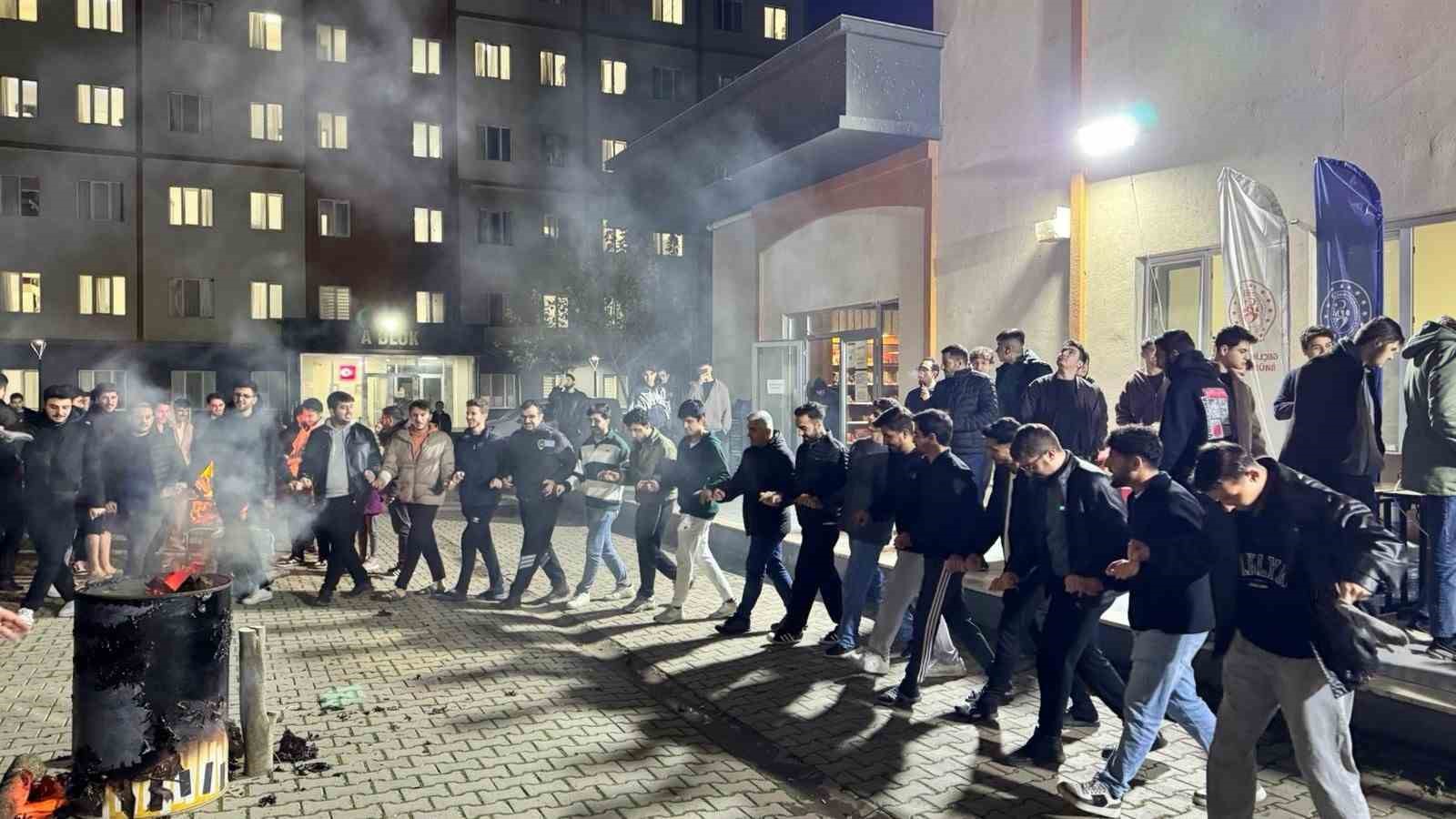 Final öncesi stres, yerini eğlenceye bıraktı