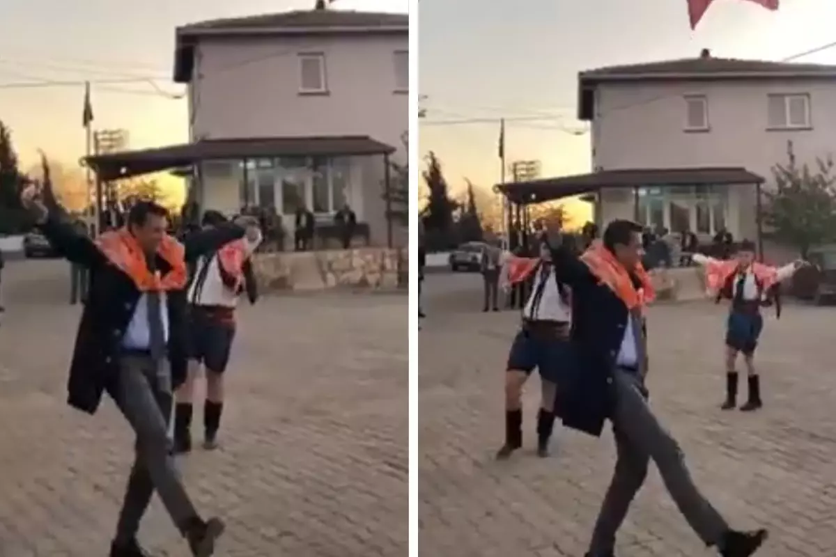 Hayatını kaybeden Ferdi Zeyrek'in zeybek oynarken çekilen görüntüleri gündem oldu