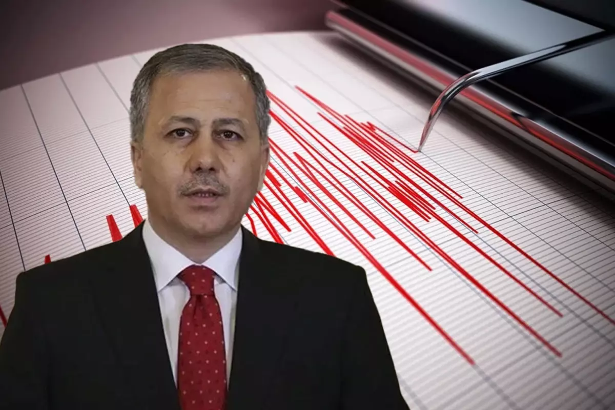 İçişleri Bakanı Yerlikaya'dan 6.1'lik depreme ilişkin ilk açıklama