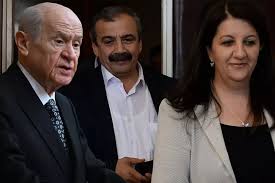 DEM Parti Heyeti Bahçeli ile Görüştü