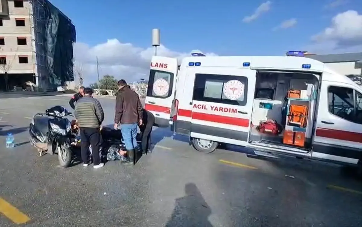 Kuşadası'nda Motosiklet Kazası: Bir Yaralı