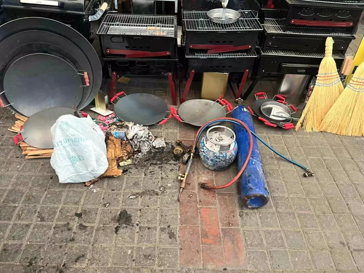 Oksijen Tüpü Patladı: İş Yeri Sahibi Yaralandı