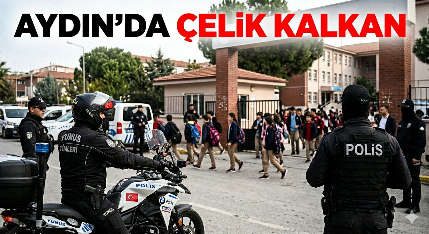OKULLARDA KIRMIZI ALARM: AYDIN’DA ÇELİK KALKAN DÖNEMİ!