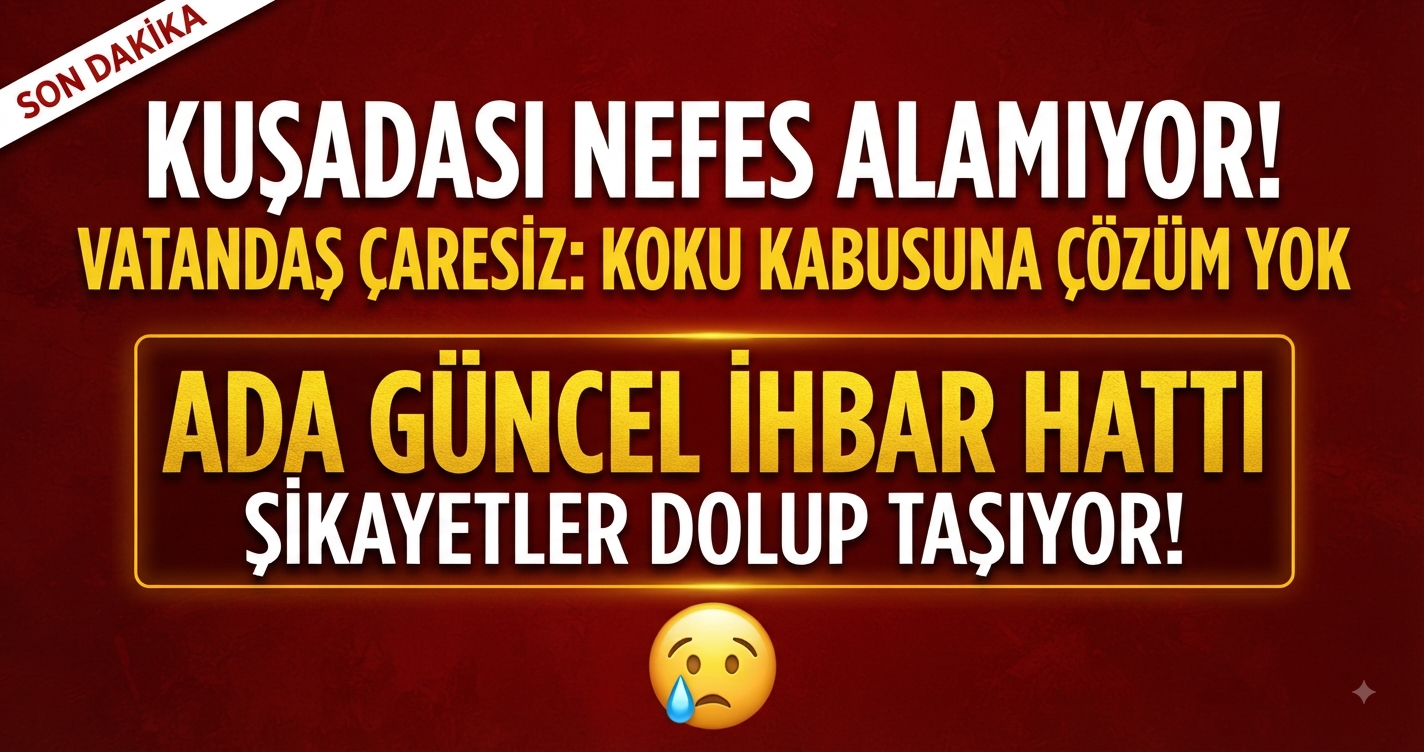 Kuşadası’nda Nefes Alınmıyor: AVM Bölgesindeki Ağır Koku Kabusuna Yetkililer Sessiz!
