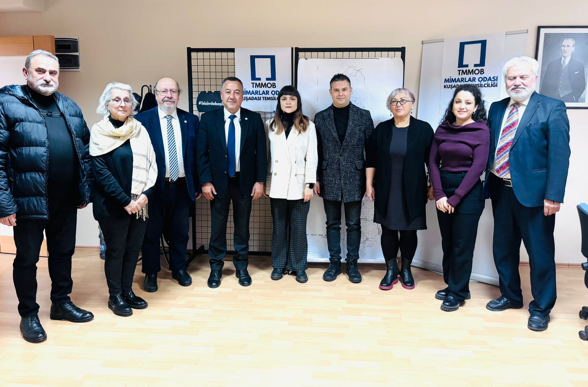 İYİ Parti Kuşadası İlçe Başkanlığı’ndan Mimarlar Odası’na Ziyaret