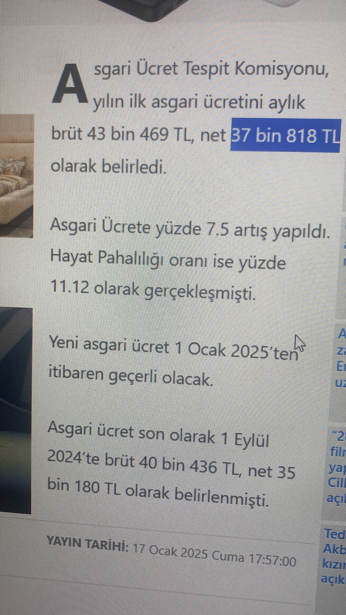 KKTC’de Asgari Ücret Yüzde 7,5 Artışla Belirlendi: Emekçiler Memnun Değil