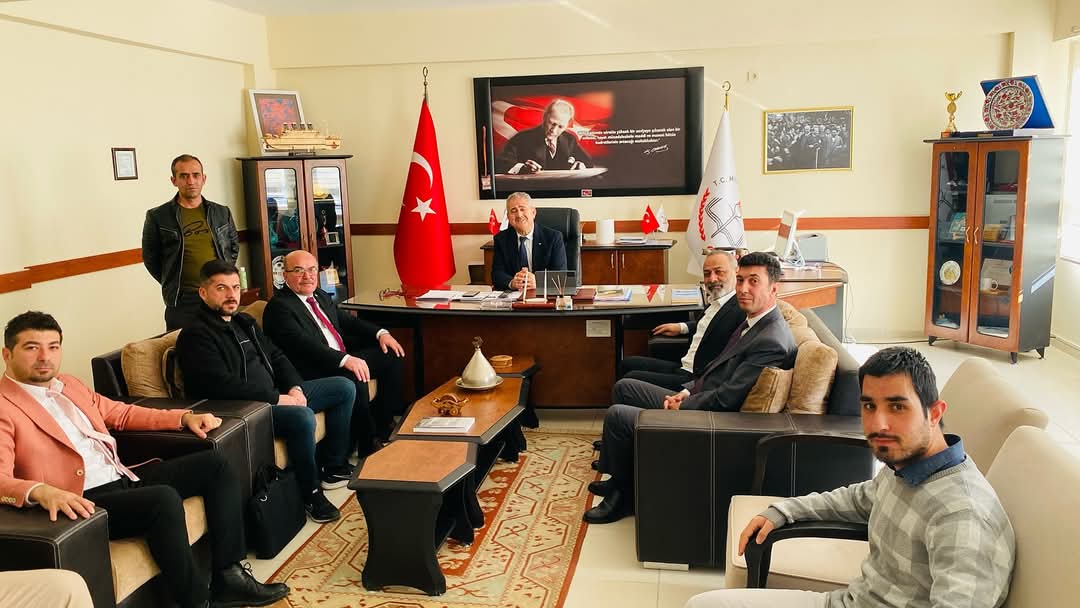 TEÇ-SEN Heyetinden İlçe Milli Eğitim Müdürlüğüne Ziyaret