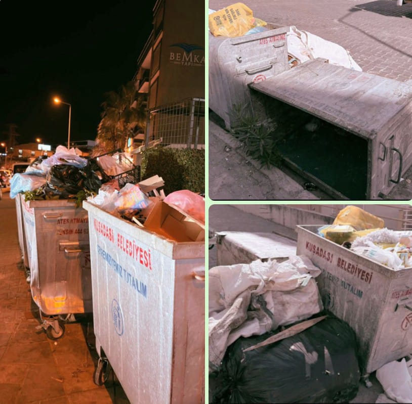 Kuşadalı Vatandaşlardan Temizlik Tepkisi: “Artık Canımız Burnumuzda!”