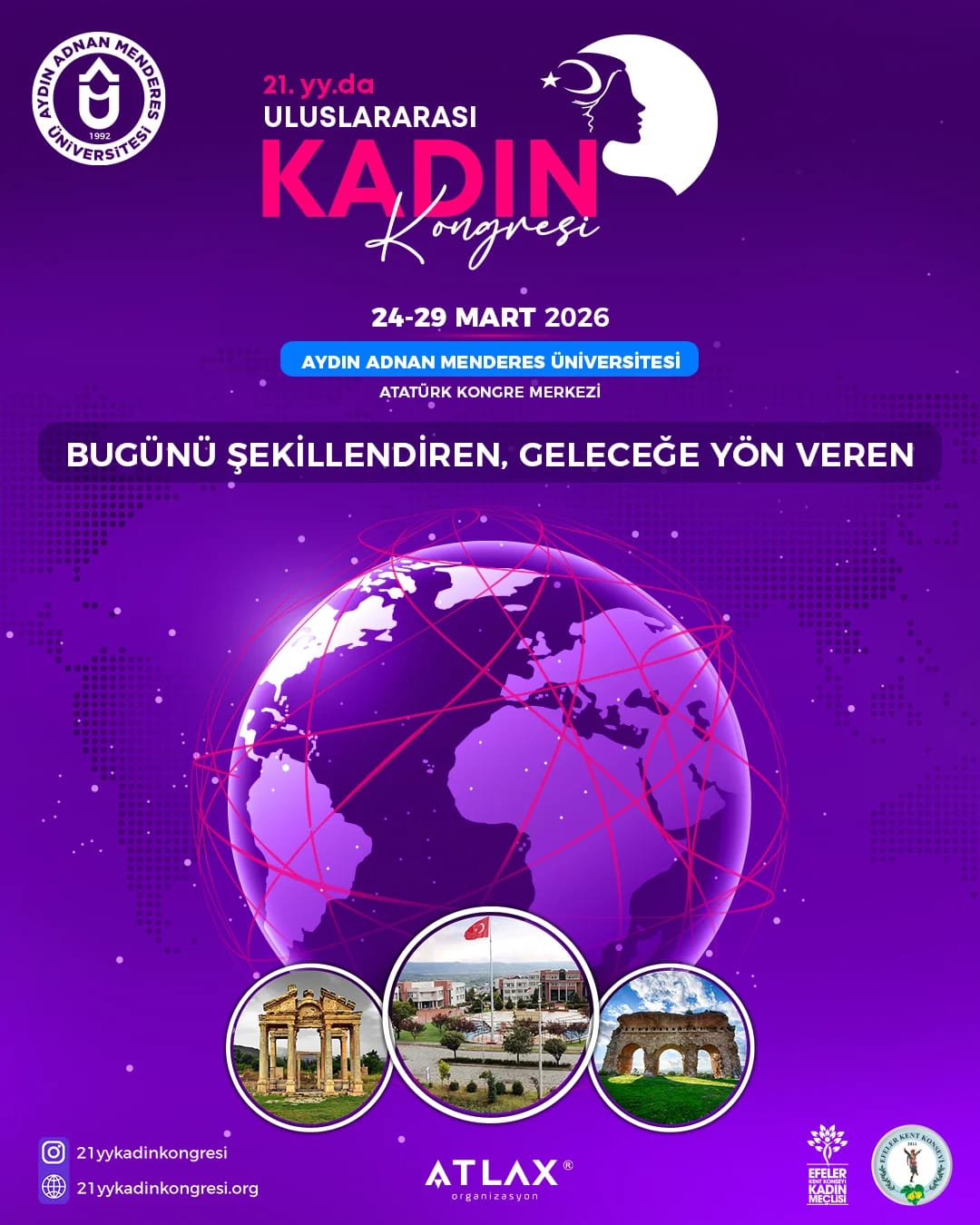 Kadınların Geleceği Aydın’da Şekillenecek: 21. Yüzyılda Kadın Kongresi Başlıyor
