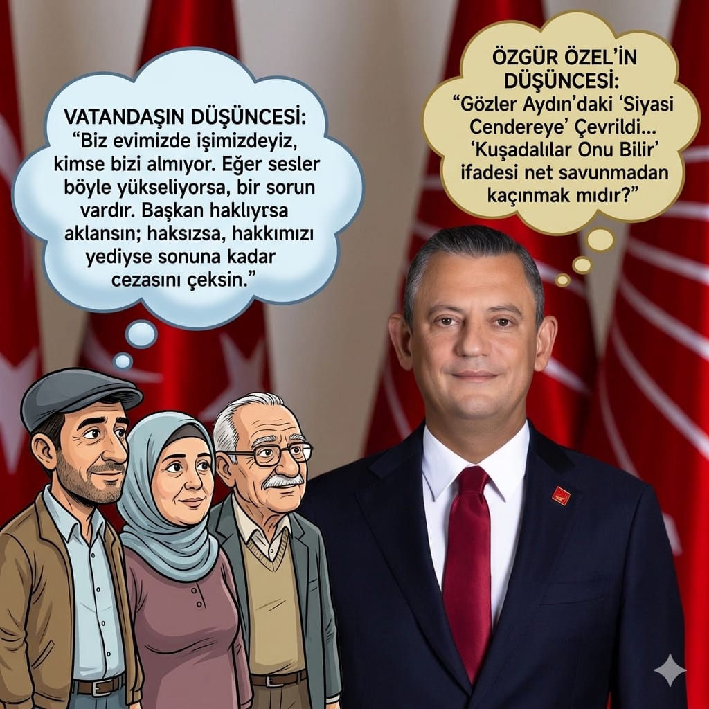 ​ÖZGÜR ÖZEL’İN 40 SAATLİK SUSKUNLUĞU: KUŞADASI’NDA BİR DEVRİN SONU MU?