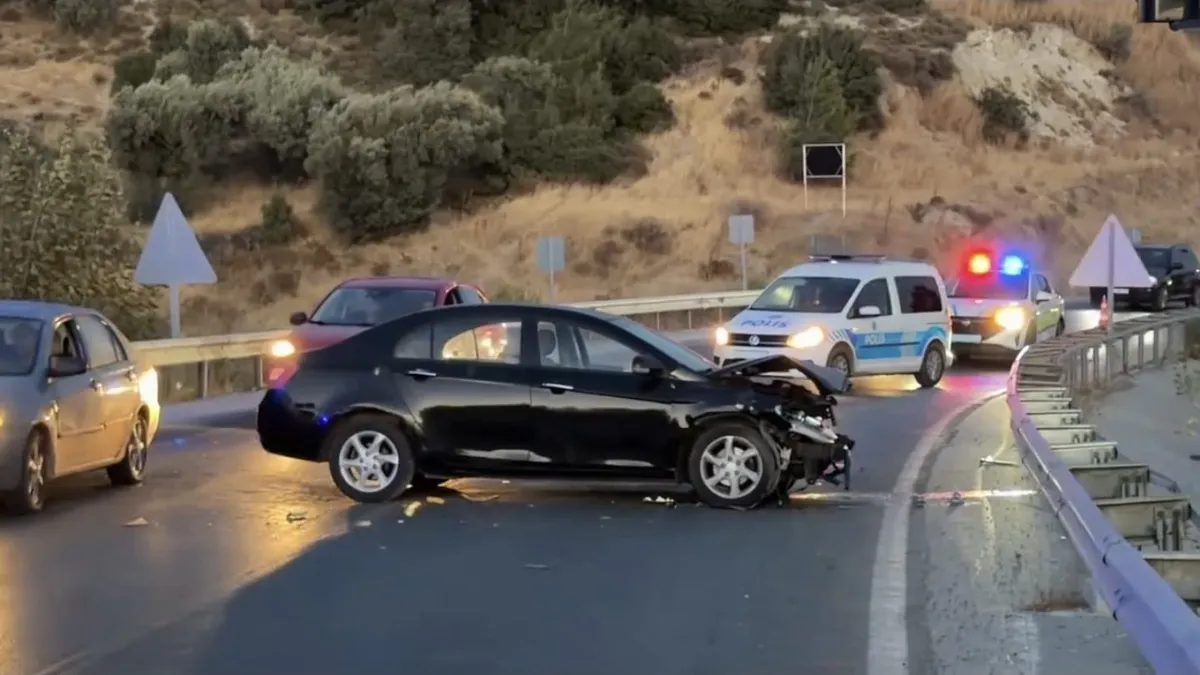 söke-kuşadası çevre yolu’nda kaza: 1 yaralı