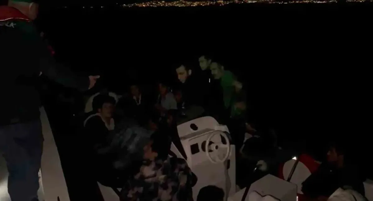 Kuşadası’nda 24 düzensiz göçmen yakalandı!