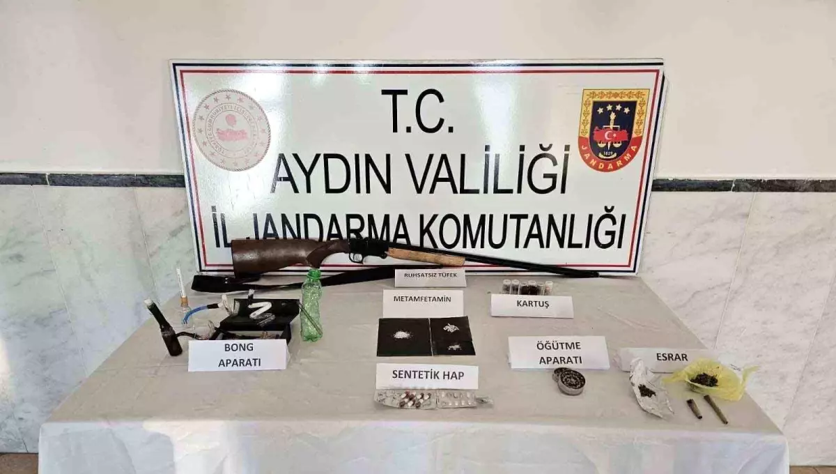 Aydın’da Uyuşturucu Operasyonu: 3 Gözaltı