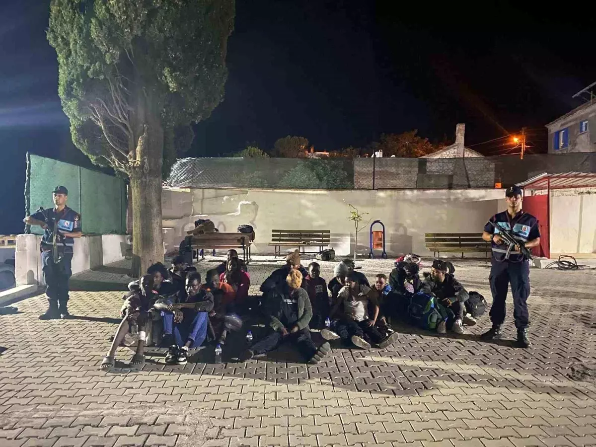Didim’de 32 Düzensiz Göçmen Yakalandı