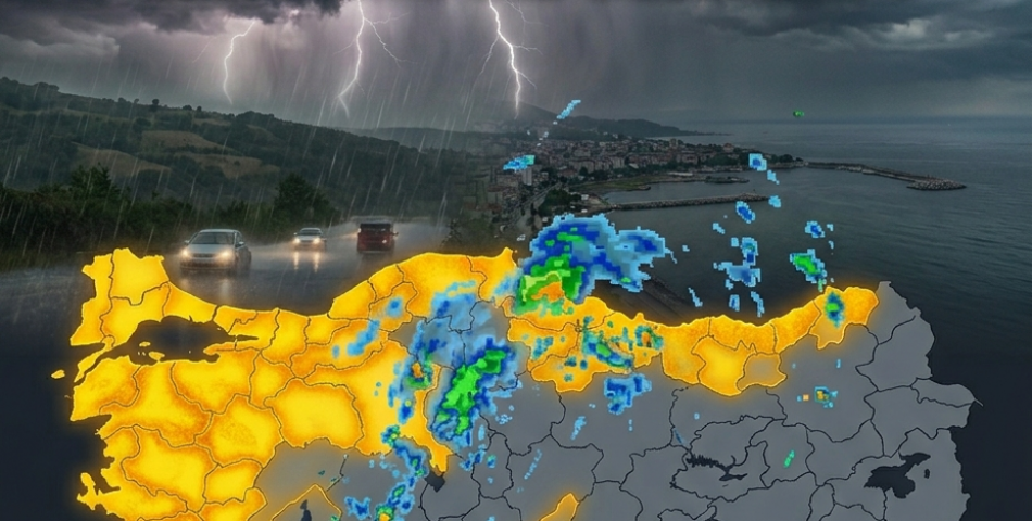 METEOROLOJİ’DEN TÜRKİYE GENELİNDE ALARM: GÖKYÜZÜ DELİNECEK, SARI KODLU UYARI GELDİ